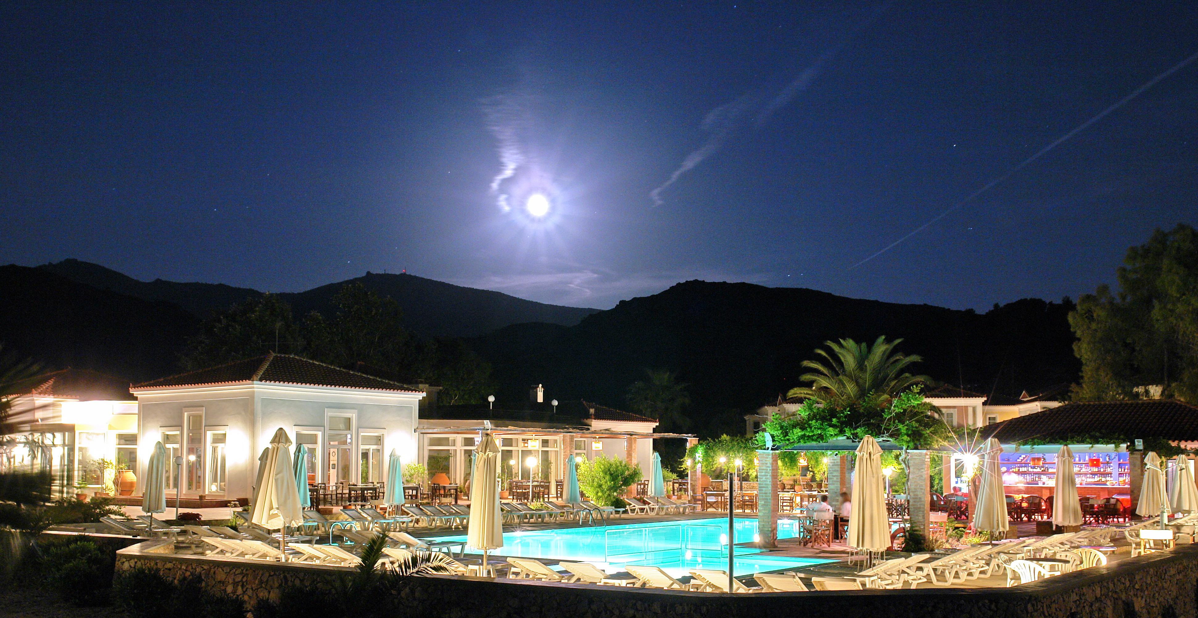 Panselinos Hotel Eftalou Extérieur photo