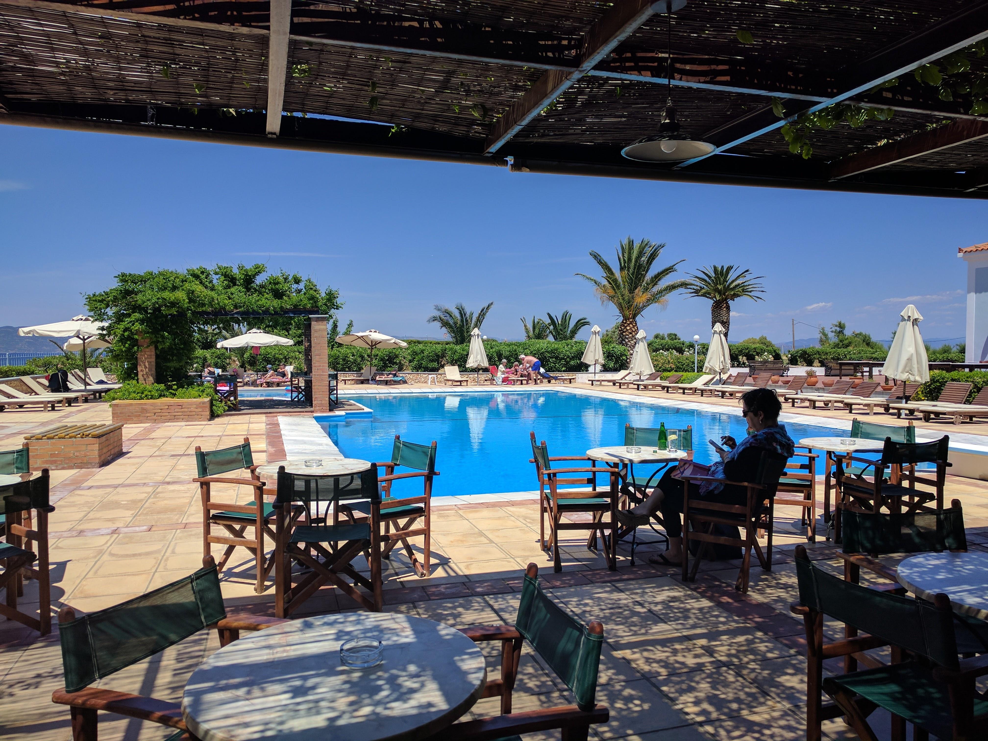 Panselinos Hotel Eftalou Extérieur photo