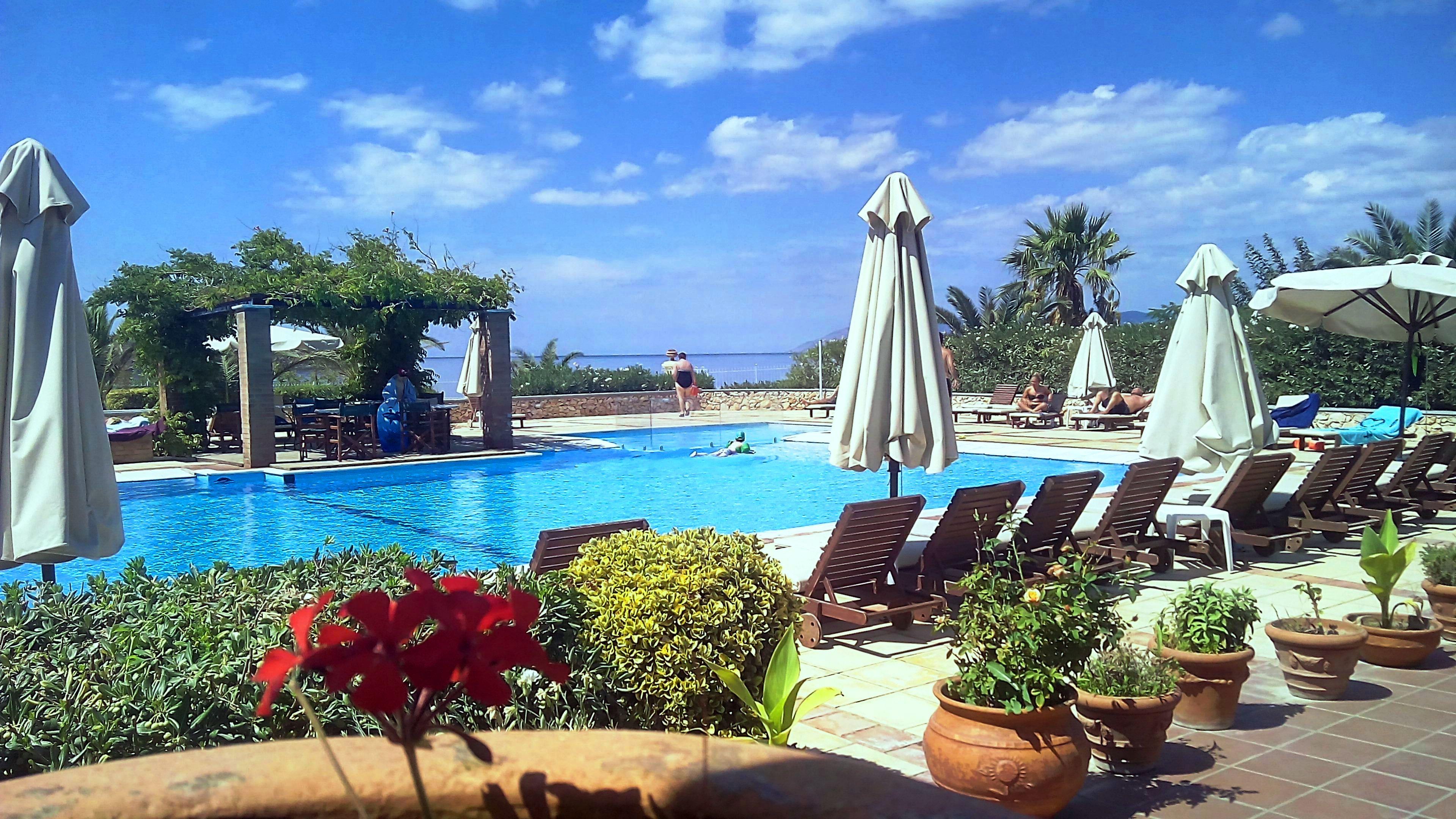 Panselinos Hotel Eftalou Extérieur photo