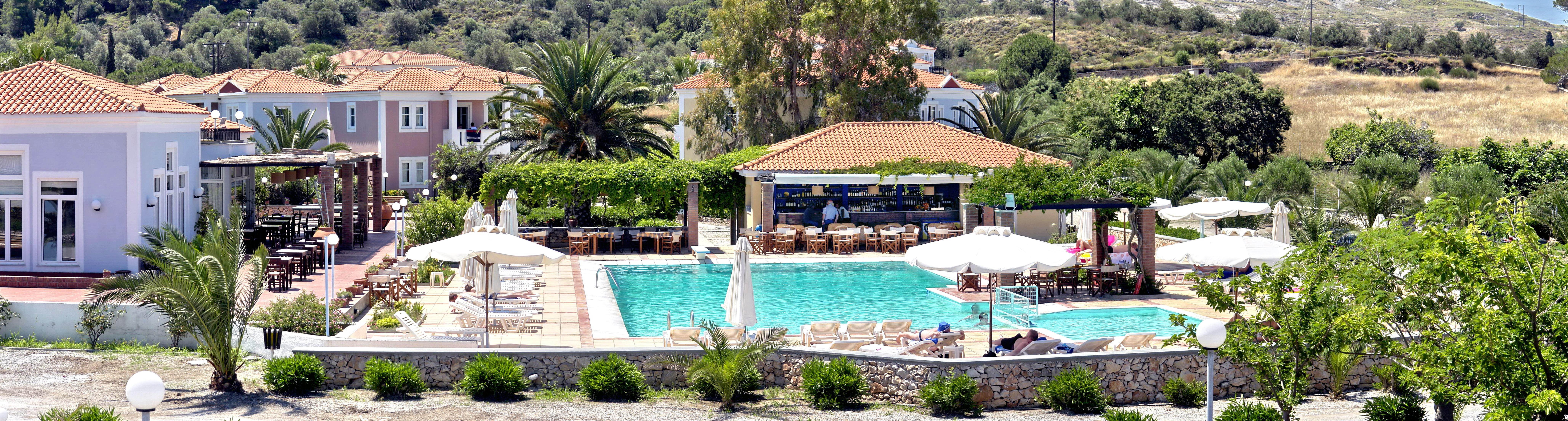 Panselinos Hotel Eftalou Extérieur photo