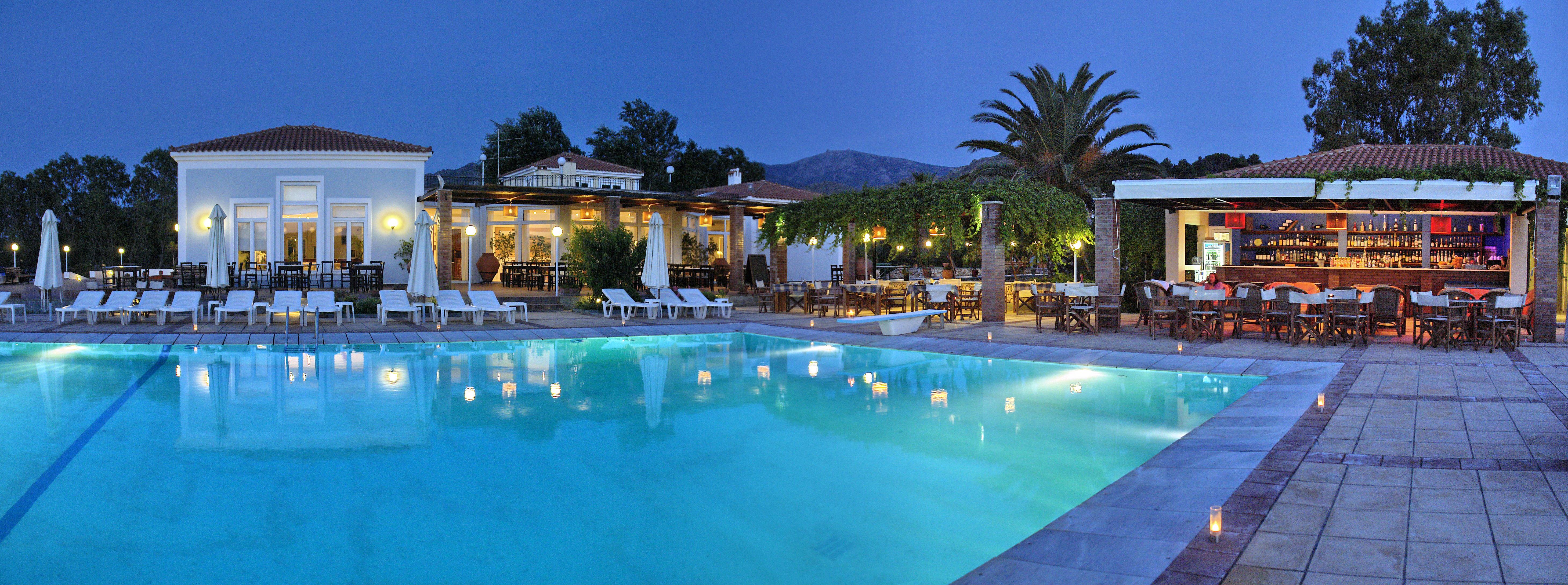 Panselinos Hotel Eftalou Extérieur photo